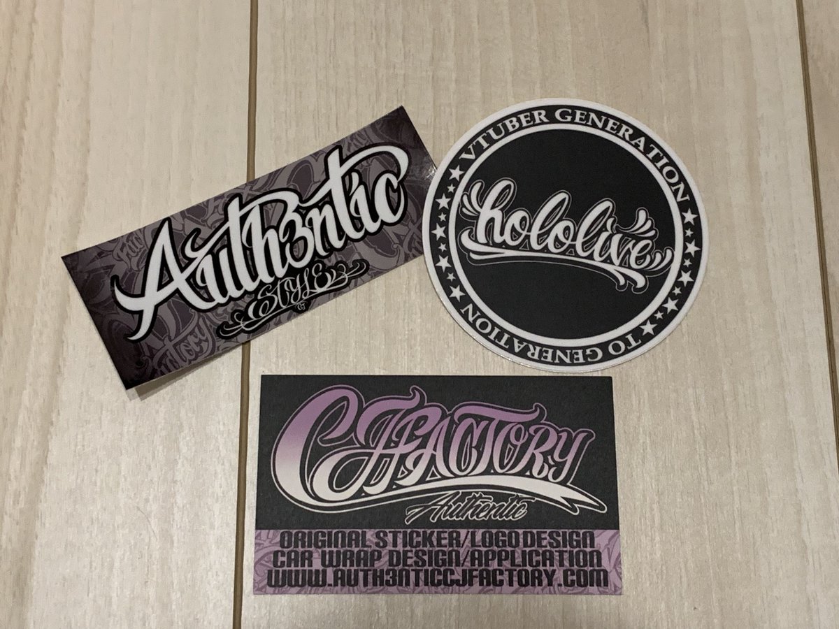 mosiyaowakon's tweet photo. プレゼント企画のステッカー届いた!!かっこよい☺️
CJFACTORYさんありがとうございます🙇🏻♂️
#CJFACTORY #hololive https://t.co/KQa3cQDWaJ
