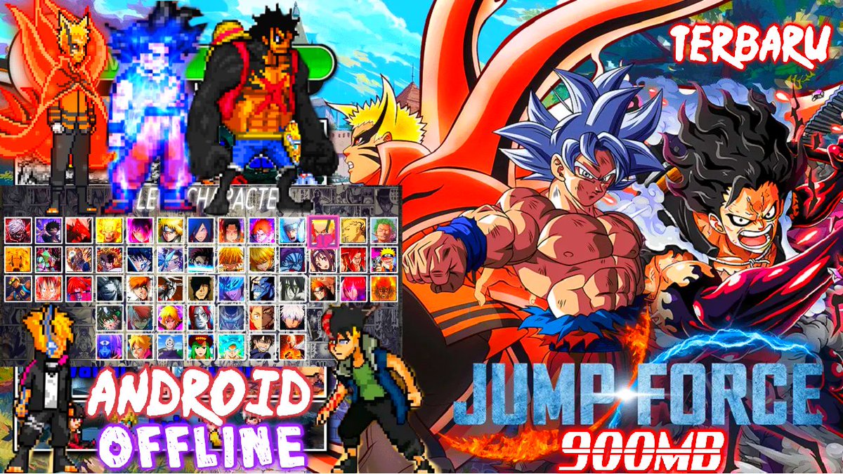 YTGamingHD on Twitter: "DOWNLOAD Jump Force Mugen Android | Full BEST ANIME  Characters 2022 https://t.co/7oK7XvNzrm lewat @YouTube #ReviewGamingHD  #JumpForce #AnimeSuperBattleStars #NarutoMugen #JumpForceMugenAndroid #Mugen  https://t.co/sMeI8h8QJ6 ...