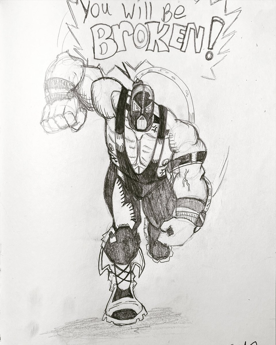 MikeHoltry96's tweet photo. You may think darkness is your ally… but I was born in it, molded by it. I did not see light until I was but a man and by then it was nothing but blinding @DCComics #bane #batmanvillain #art #artist #artwork #comicart #thedarkknightreturns #knightfall #tomhardy #batmanknightfall https://t.co/LPkySRqINZ