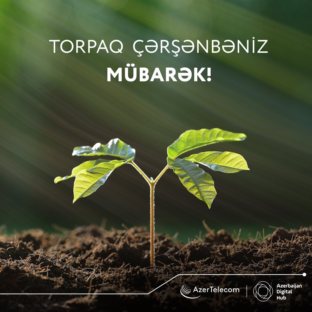 azdigitalhub's tweet photo. Torpaq oyanır, təbiət canlanır və beləcə Novruz - əsl yeni il qarşılanır.
Bütün Azərbaycan xalqını torpaq çərşənbəsi münasibətilə təbrik edirik! https://t.co/8A1mkJatOe
