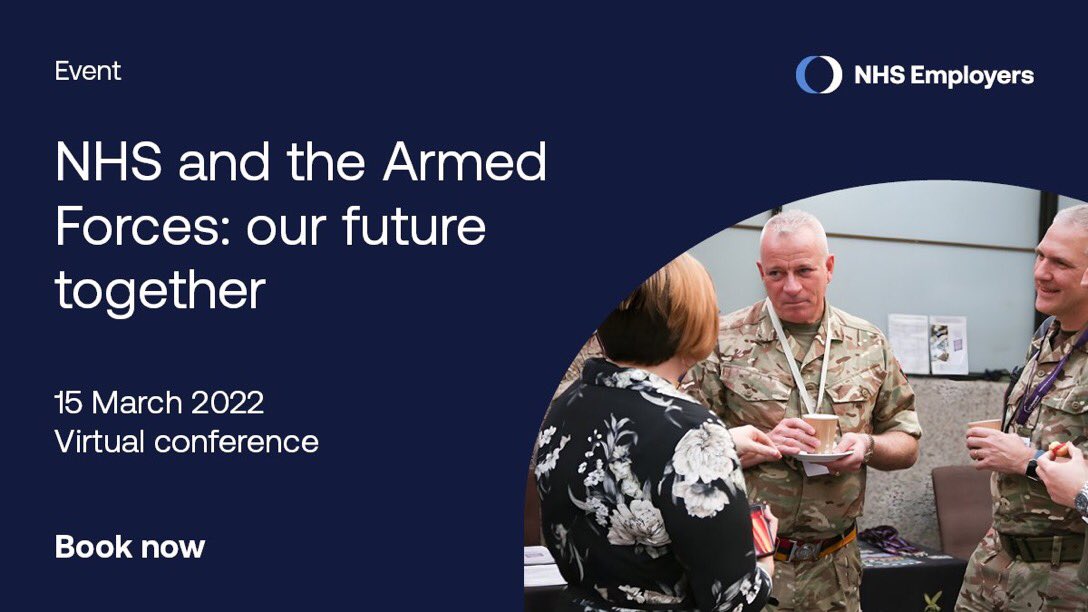 Looking forward to today’s conference, just watching the opening session with Danny Mortimer @UHNM_NHS @NHSEmployers #NHS #ArmedForces #NHSMilitaryConf #MilitaryMarch