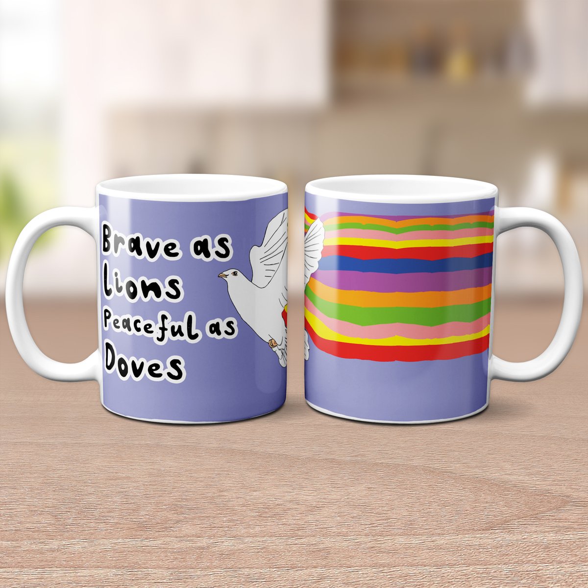 The fourth design in our range of 'Brave as Lions, peaceful as doves' is out today. This beaut features digital art by Chloe. All profits in aid of #chooselove to help refugees.
#enterprise19 #supportingyoungadultswithdisabilities 

 enterprise19.co.uk/products/copy-…