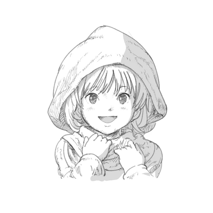 自由に描いたときに無国籍風になる事が多い 