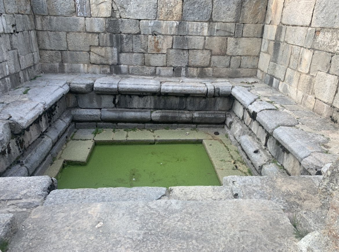 _hinduajay's tweet photo. @VertigoWarrior @desi_thug1 Another one  at Naranag, where the Apathy of the govt shows very clearly, rich expensive board about the history but neglected heritage, used by locals as a stockade for their sheep #storiesofkashmir #TheKashmirFiles https://t.co/g3vKKBp2pp