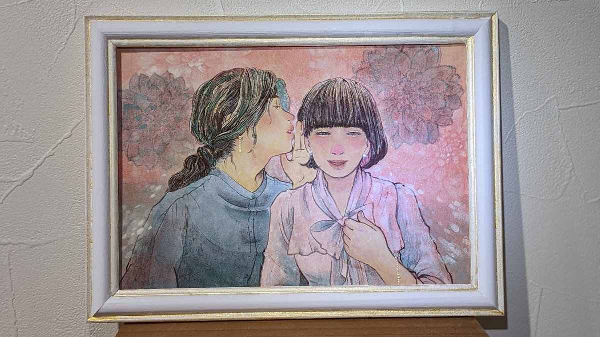 mizjjj's tweet photo. 試した裏彩色が狙ったとおりに出たとこがあってほくほくしたり、肌が全然納得いかずに塗り直しのループにはまったり。次もがんばる。

#日本画
A5 ベニヤに和紙 https://t.co/T1aSSpl40K