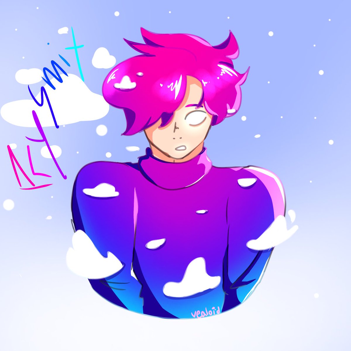 Vealoid's tweet photo. @castlehavven I'm an art account but I barely post anyways here's art :D https://t.co/mtq45NC2ls