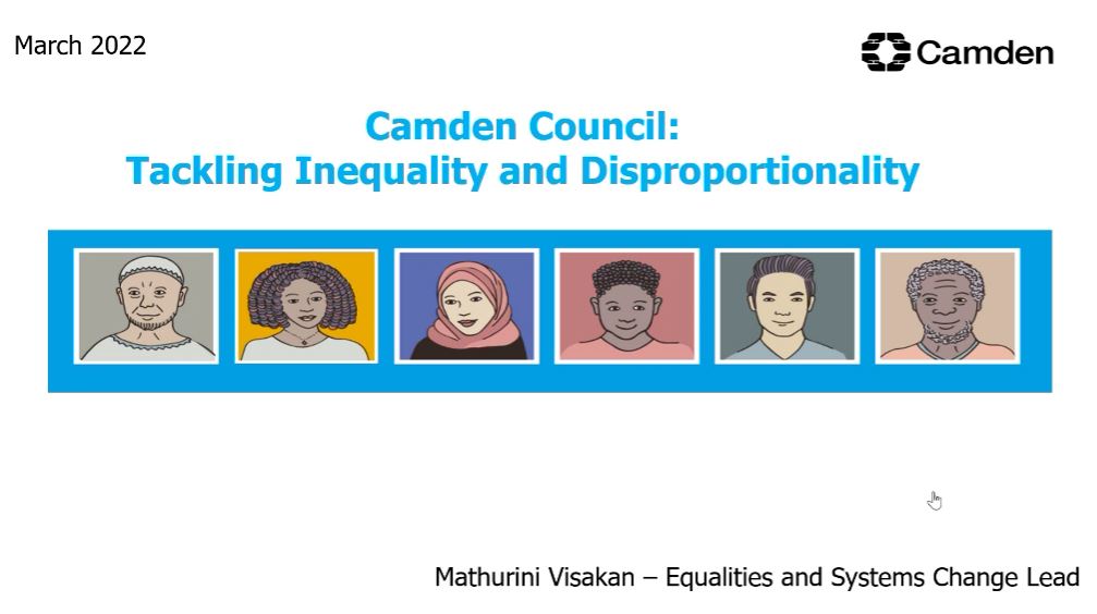 apseevents's tweet photo. Building equal foundations through community listening and co-production π
It's great to be joined by Mathurini Visakan, Equalities and System Change Lead @CamdenCouncil, is up next to discuss promoting diversity within the Council and the wider public realm #apsediversity https://t.co/vlYs6fTL6J