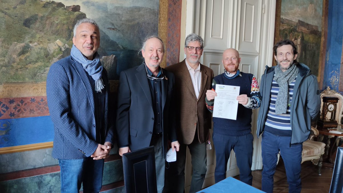 salute4ce's tweet photo. The Municipal Administration of Alessandria , Italy, signed a letter of intent for the establishment of a working group that will apply the principle of “urban environmental acupuncture” in the small green areas of future construction. 
https://t.co/BFGVQWKUUq https://t.co/qnqBzSyMse