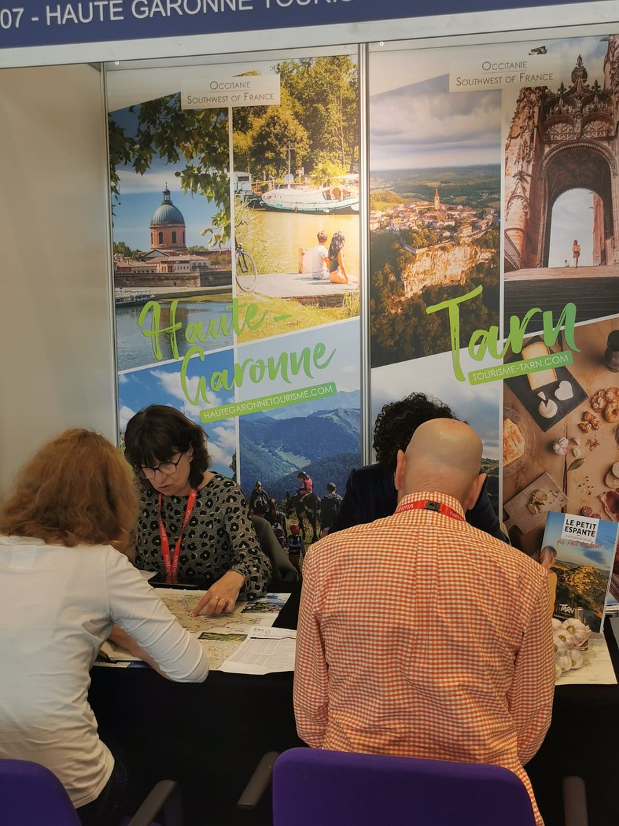 nlacomme31's tweet photo. 2ème journée de rencontre avec la presse britannique à #Imm2022 pour faire découvrir la #HauteGaronne avec mes amis du @GersTourisme @PressTourisme82 @TourismeTarn @CrtlOccitanie https://t.co/HlzaOfiH12