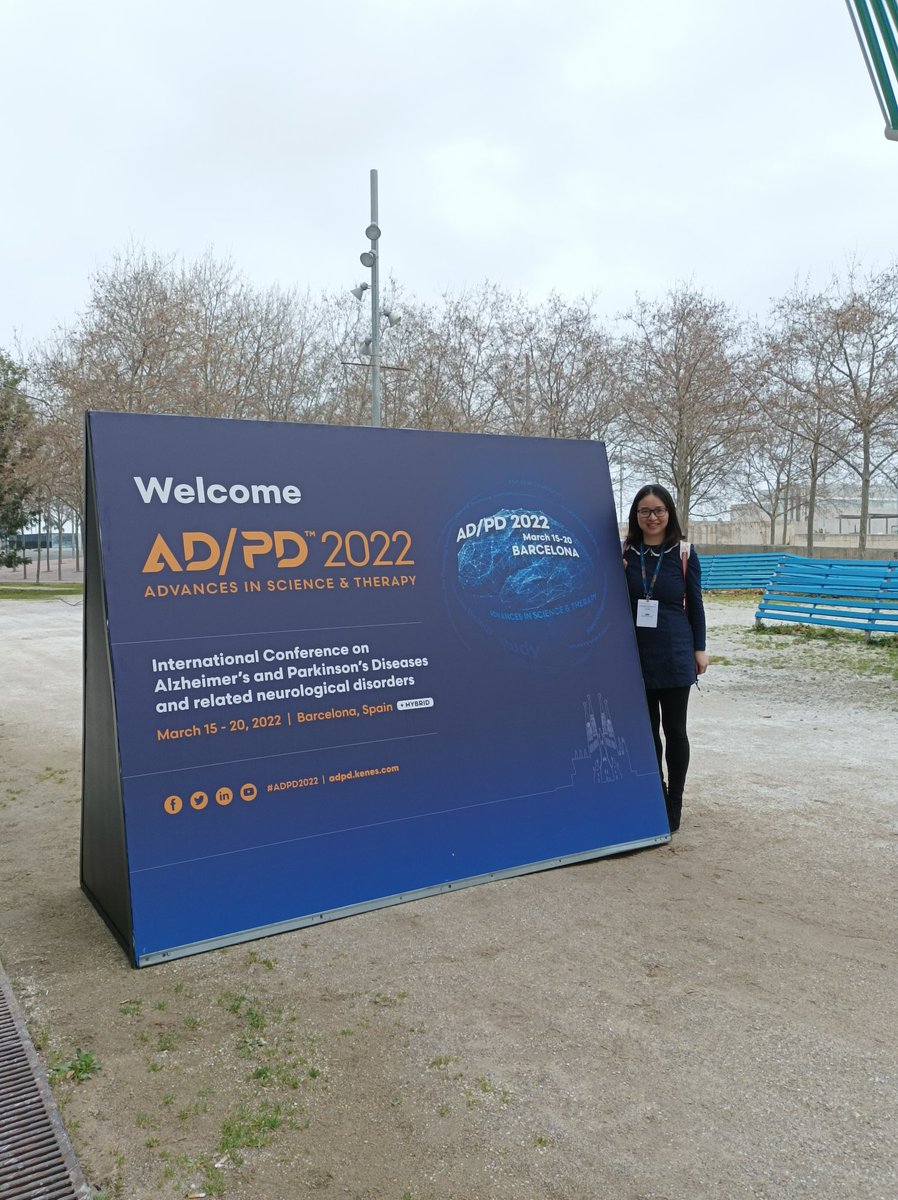 Exciting to attend the ADPD in Barcelona