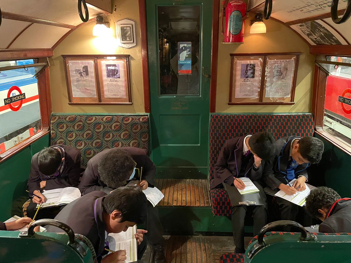 lister_science's tweet photo. Year 8 students had an exciting day at the Transport Museum Depot looking at how public transport has changed over the years, speaking to engineers and taking part in a STEM challenge. #BritishScienceWeek2022 https://t.co/JNeCO34Cdk