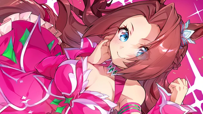 ひっさしぶりにイラストのタイムラプス動画をアップしましたわ～‼️‼️‼️暫く溜まったアーカイブをア投稿していきますわよ～🌟
【ウマ娘ファンアート】カワカミプリンセスを描いたよ/約30分/illustration making https://t.co/73iT4HajEd 