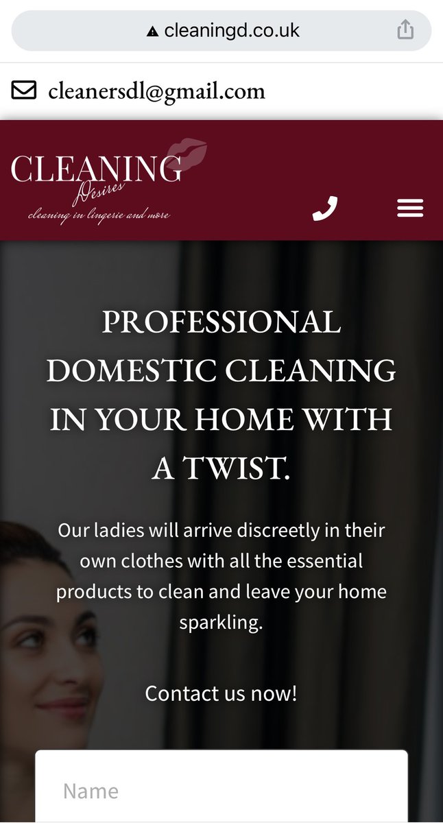 cdilservices's tweet photo. Something different, something new, check us out and see what we can do for you! 👀
#cleaninglady #nakedcleaners #follow #newbusiness https://t.co/2IJSWMcA8O