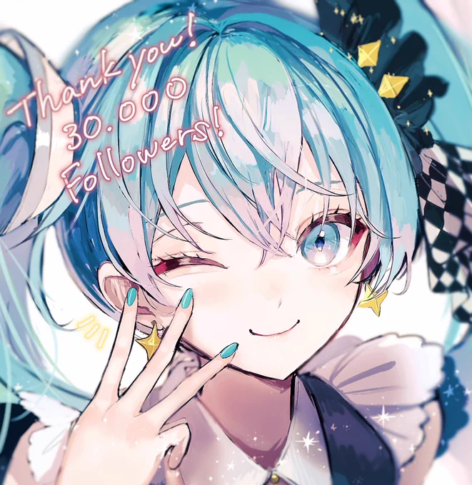 フォロワー様30000人突破🌟
本当にありがとうございます!!

これからもたくさん描いていきます! 