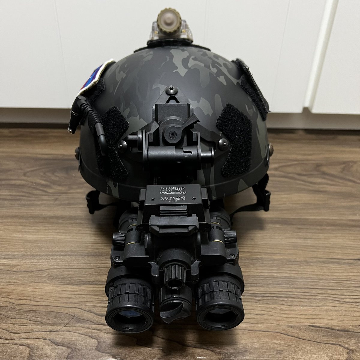 dougmak's tweet photo. Finally finished my MCBK helmet setup https://t.co/DZT1ztH6dF