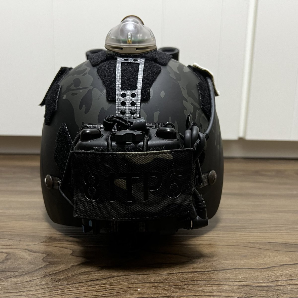 dougmak's tweet photo. Finally finished my MCBK helmet setup https://t.co/DZT1ztH6dF