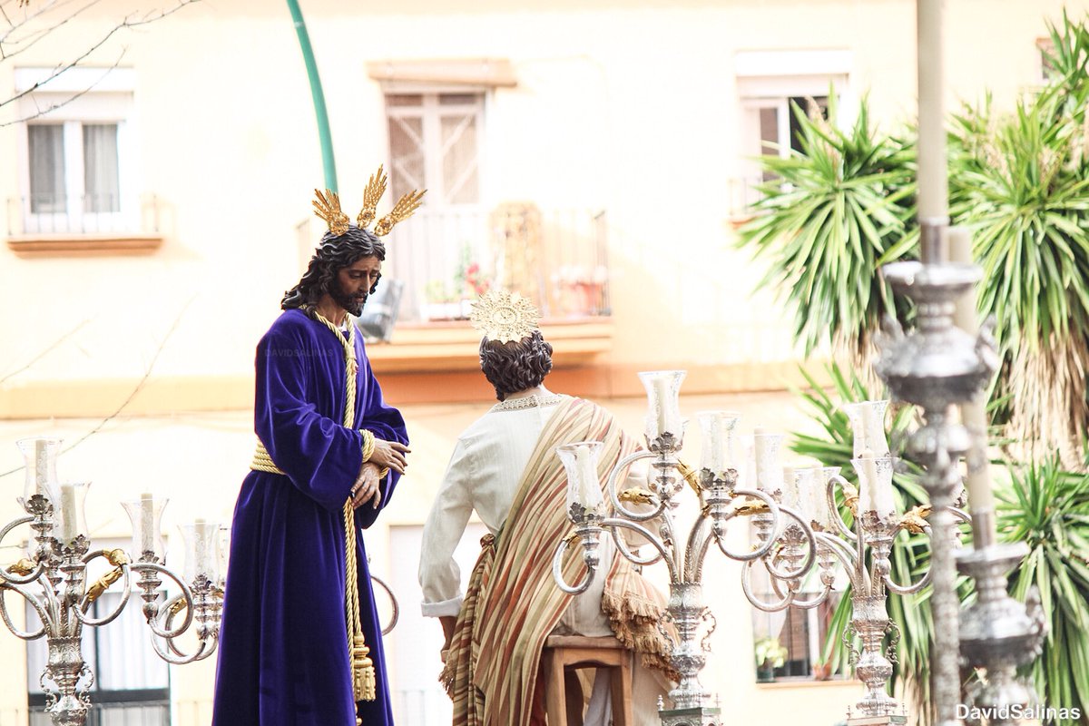 #GALERIA IV ESTACIÓN “JESUS ES NEGADO POR PEDRO”. <a href="/HdadDulceNombre/">Dulce Nombre</a> #cofradiasMLG #viacrucismagno