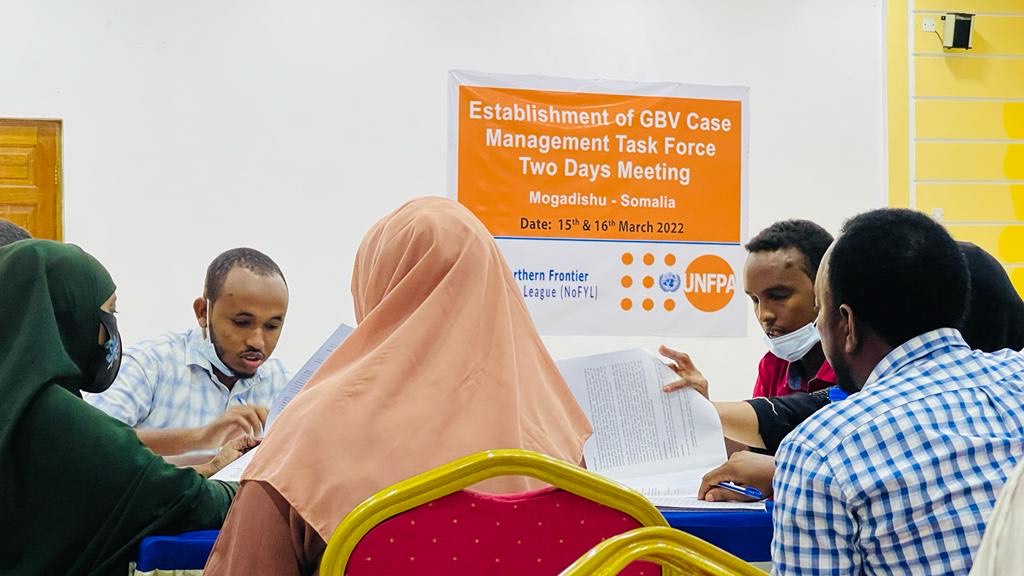UNFPA_SOMALIA's tweet photo. We are facilitating a two-day #GBV management meeting with service providers from southern and central Somalia. Our focus is on how to improve coordination mechanisms and meet the needs of GBV survivors in humanitarian settings. #EndGBV https://t.co/pNcbvOXsIv