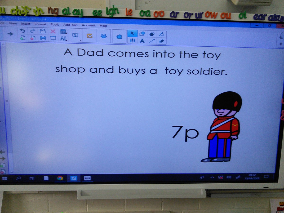 mrs_lwilson's tweet photo. It has been busy morning in Mrs Wilson's toy shop. We have been using different coins to pay for each item. We found many different combinations for the different amounts. #YPSMaths https://t.co/pmm9y7OFMf