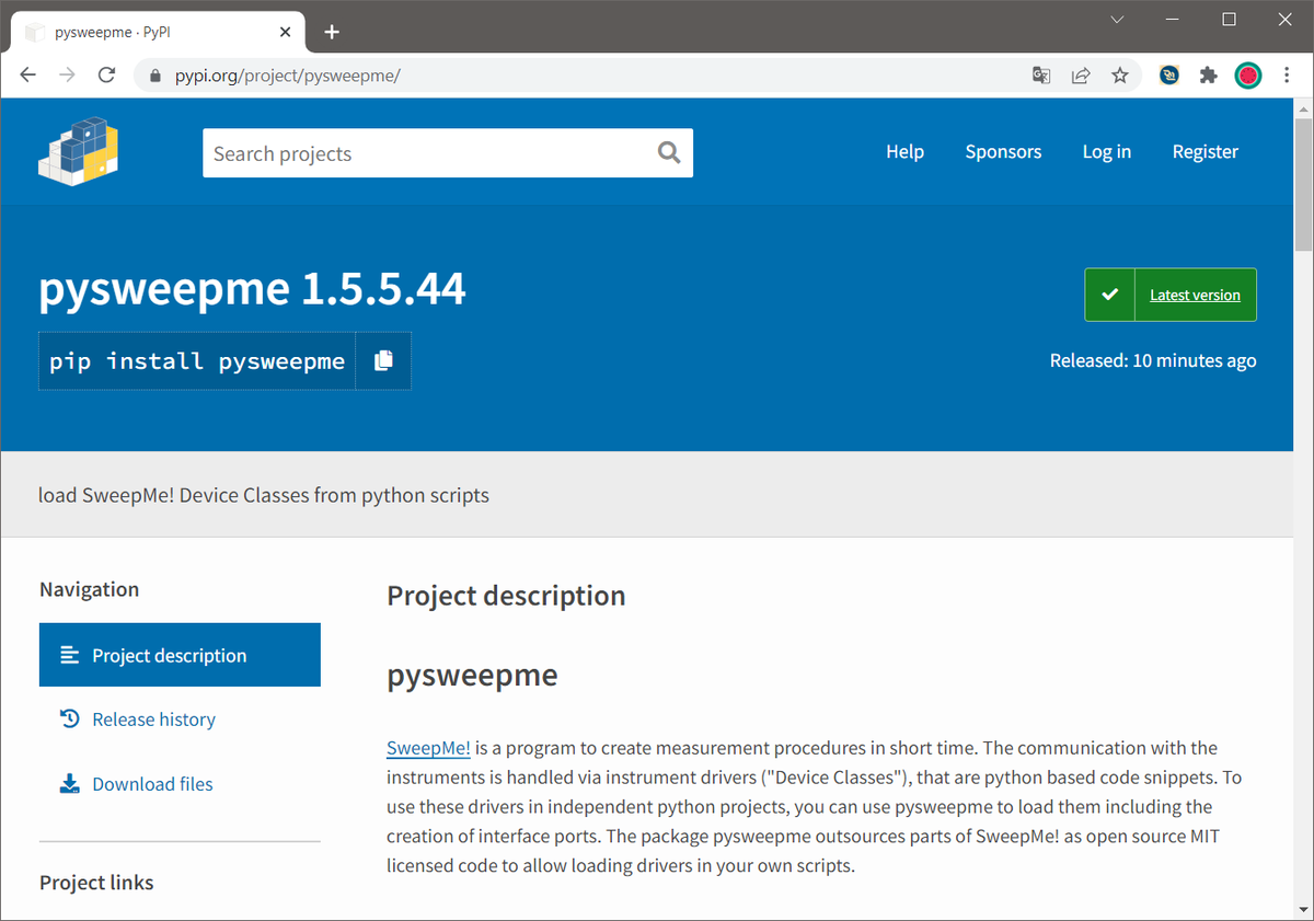 SweepMe! tweet media