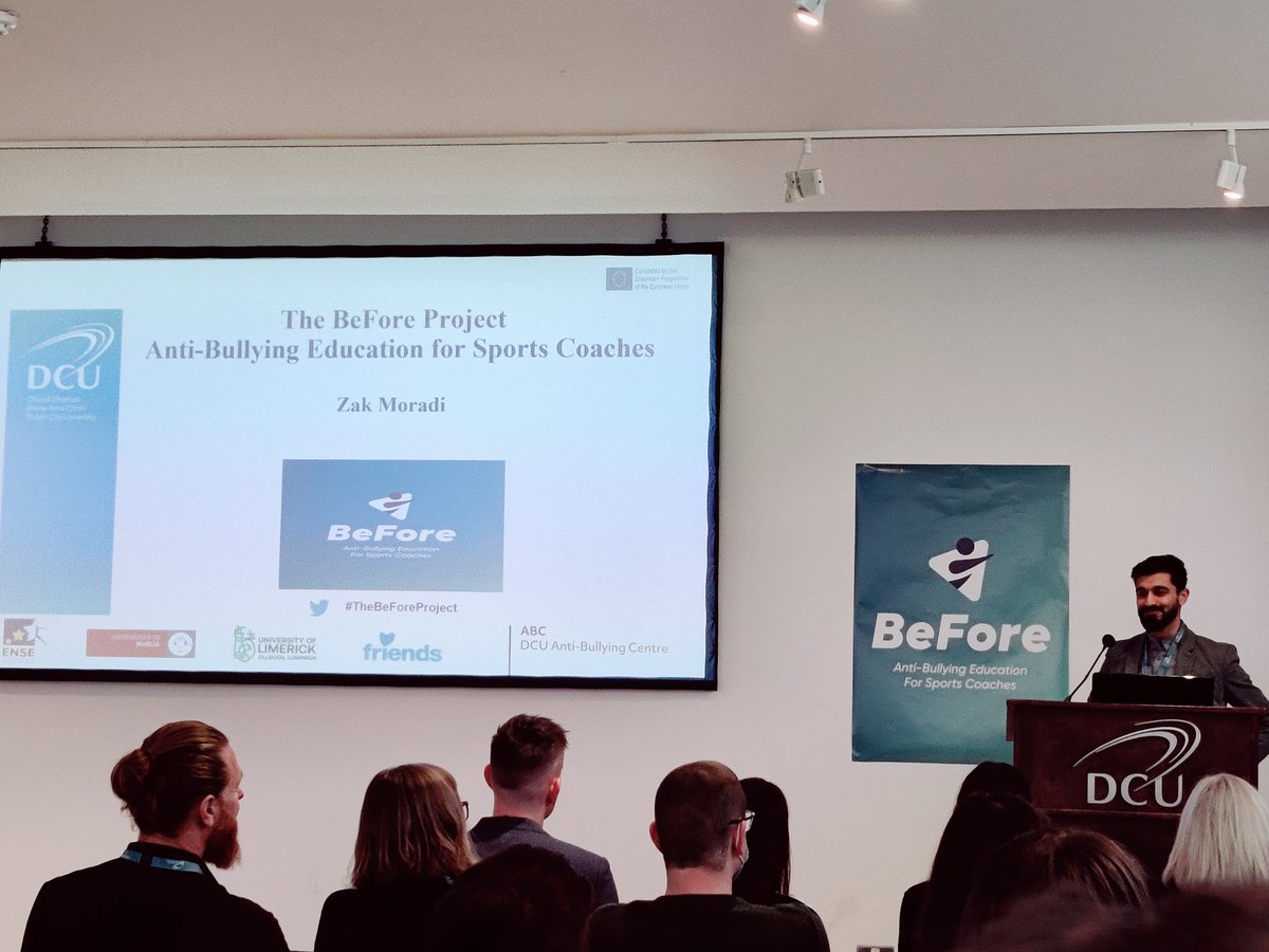 dereklaffan's tweet photo. Very privileged to listen to @ZakmoradiGAA speak about his Kurdish history and its links to his identity and Sport at the #BeForeProject @AntiBullyingCen https://t.co/kF5MMj1wls