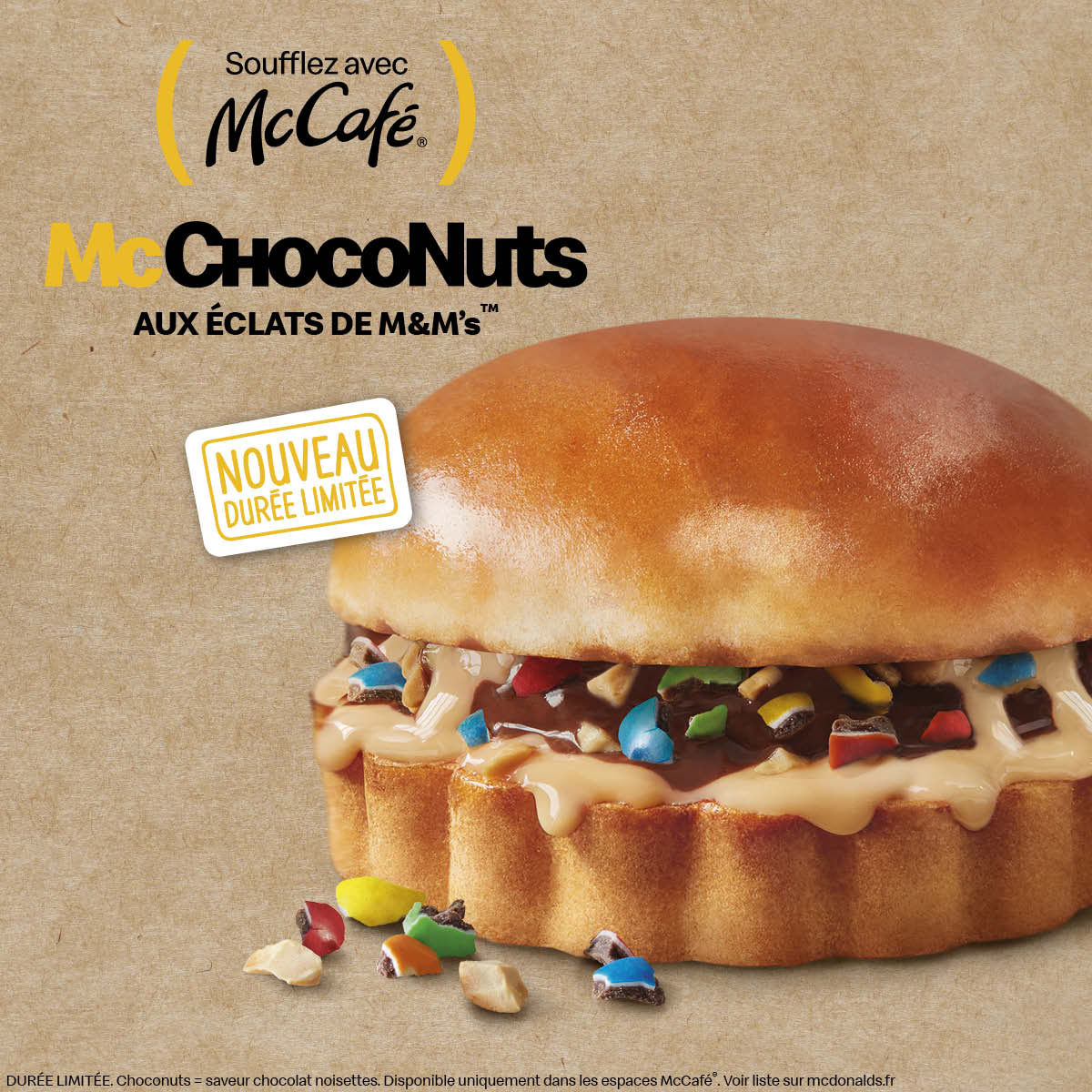mcdonalds_paris's tweet photo. Aux fans du #McChocoNuts et des #m&m's, ceci a été conçu pour vous 🙃
DURÉE LIMITÉEE !! https://t.co/6hnIMYBtev