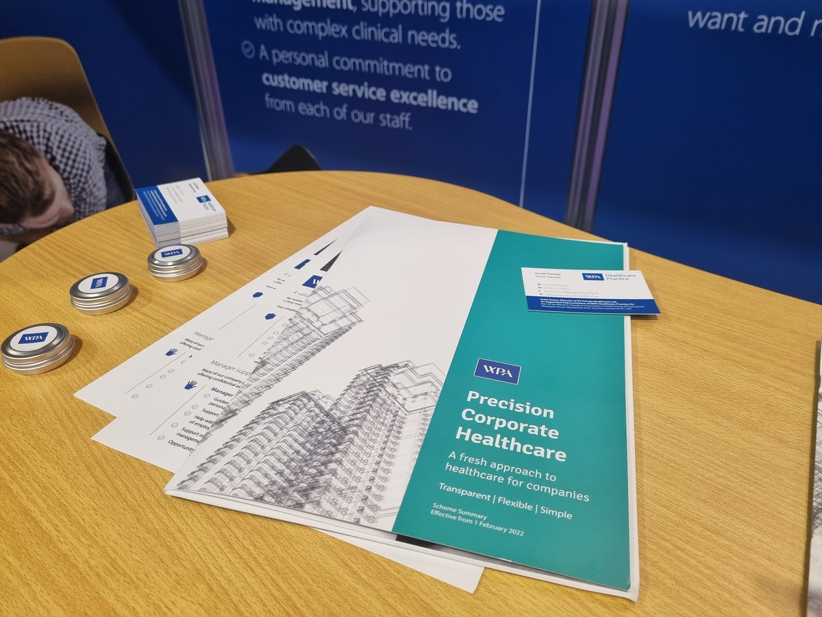 ScottTurnerHCP's tweet photo. All set up and ready for the @HWatWork Exhibition. Come and visit us to talk about how we can help the the Health and Wellbeing of your Employees #hwatwork #health #wellbeing https://t.co/rwhgTvQhso