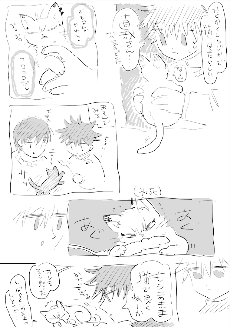 トージと猫ナオヤ、時々めぐみ(雑) 