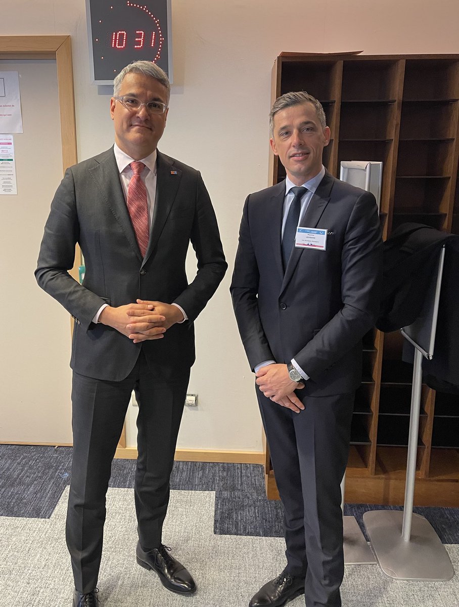 CEC_Managers's tweet photo. 🗣💻#right2disconnect We exchanged with @dragos_pislaru about the role of managers for a better social Europe 🇪🇺#telemanagement #sustainableleadership #socialdialogue https://t.co/vCsPuhAmfg