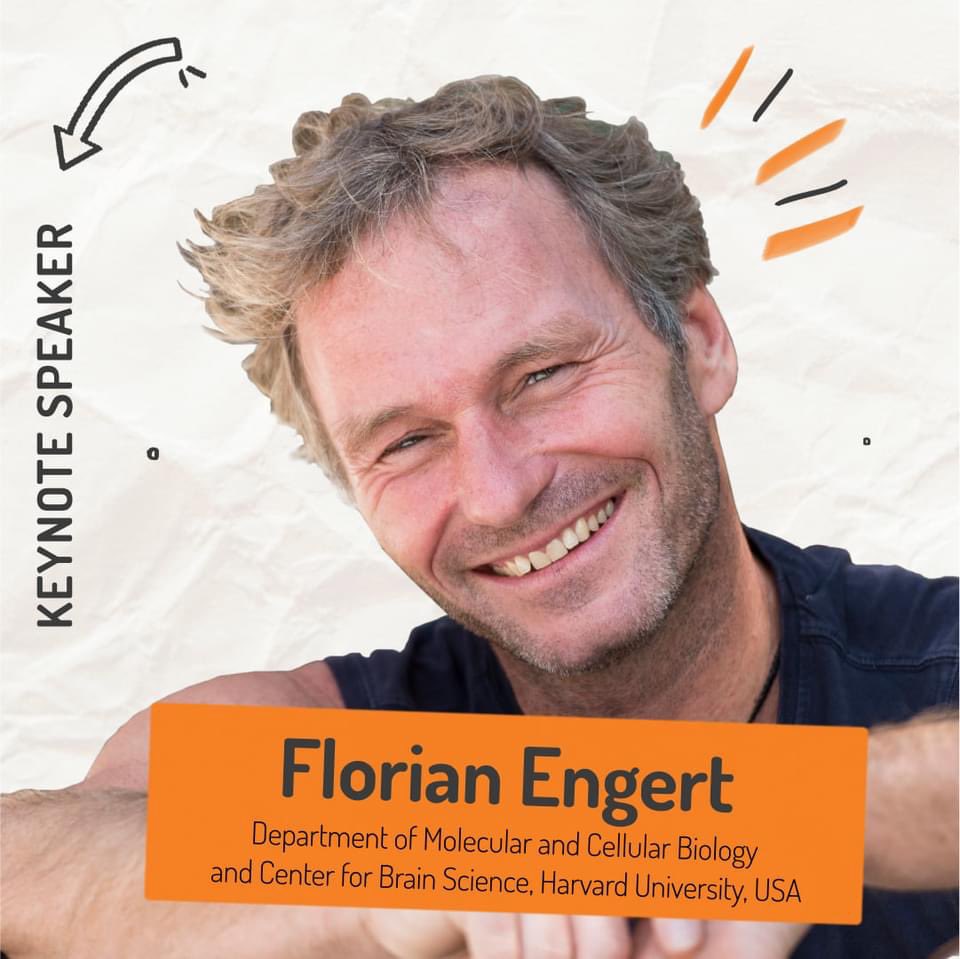 neuronusforum's tweet image. Second Keynote Speaker announcement! 
Florian Engert is a Professor of Molecular and Cellular Biology at Harvard University, USA. He aims to develop a multiscale model describing interactions of the living brain with its environment. 🌳 

Can’t wait for your lecture @EngertLab!