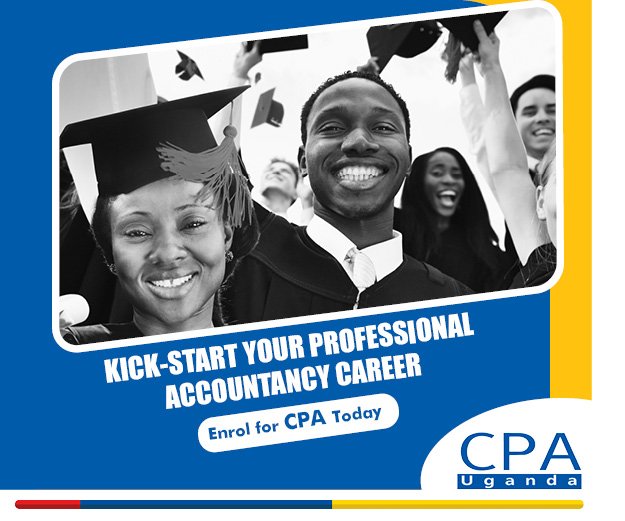 ICPAU1's tweet photo. Starting a career in accountancy? Enrich your knowledge in this profession as you widen the gap of opportunities. Enroll for CPA today.
#PromotingProfessionalismInAccountancy https://t.co/nb4LeQmIVQ https://t.co/bBfPLSnecM