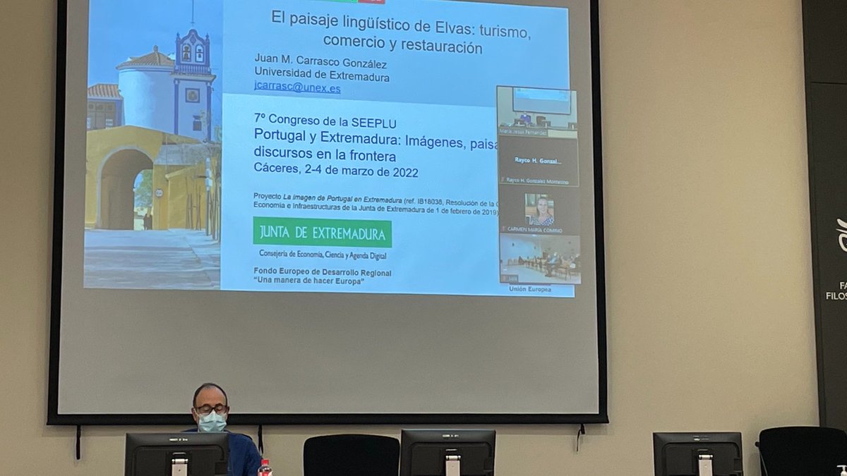 yaniratics's tweet photo. Achei muito interessantes também as intervenções dos Professores Guillermo Vidal, com os significados da palavra Galego, e Juan Carrasco, com os seus diapositivos sobre Elvas. https://t.co/G0wkdgrCW7