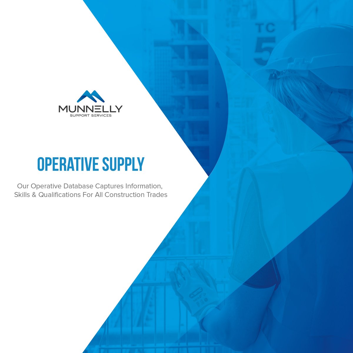At Munnelly Support Services, we assist with the delivery of construction projects from planning and design right through to completion including 'Operative Supply'. 👷‍♀️👷‍♂️🏗

Visit: bit.ly/3gAtBO3

#TeamMunnelly #Munnellys #MunnellySupportServices #OperativeSupply #MGPLC