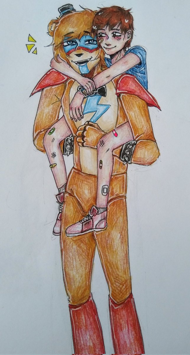 shitiamtired's tweet photo. A little drawing of happy dad and son
#fnaf
#fnafsecuritybreach
#gregory
#glamrockfreddy https://t.co/SUgESxS6ay