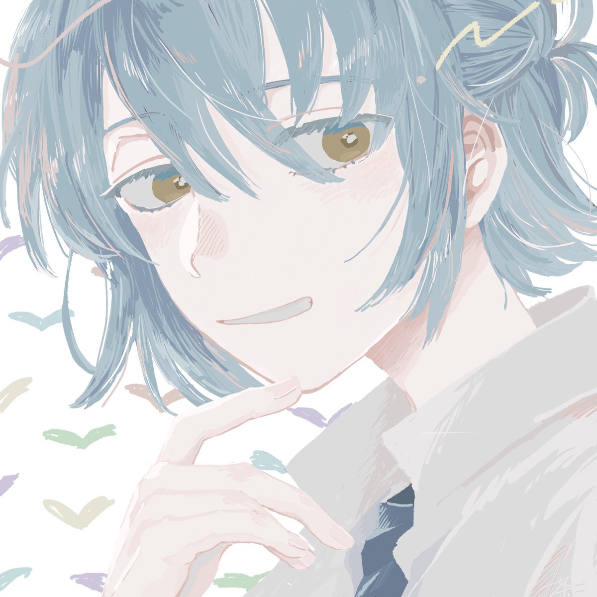 「顔の角度おんなじ厚塗りシリーズ新旧(フリート) 」|ねこのあかちゃんのイラスト