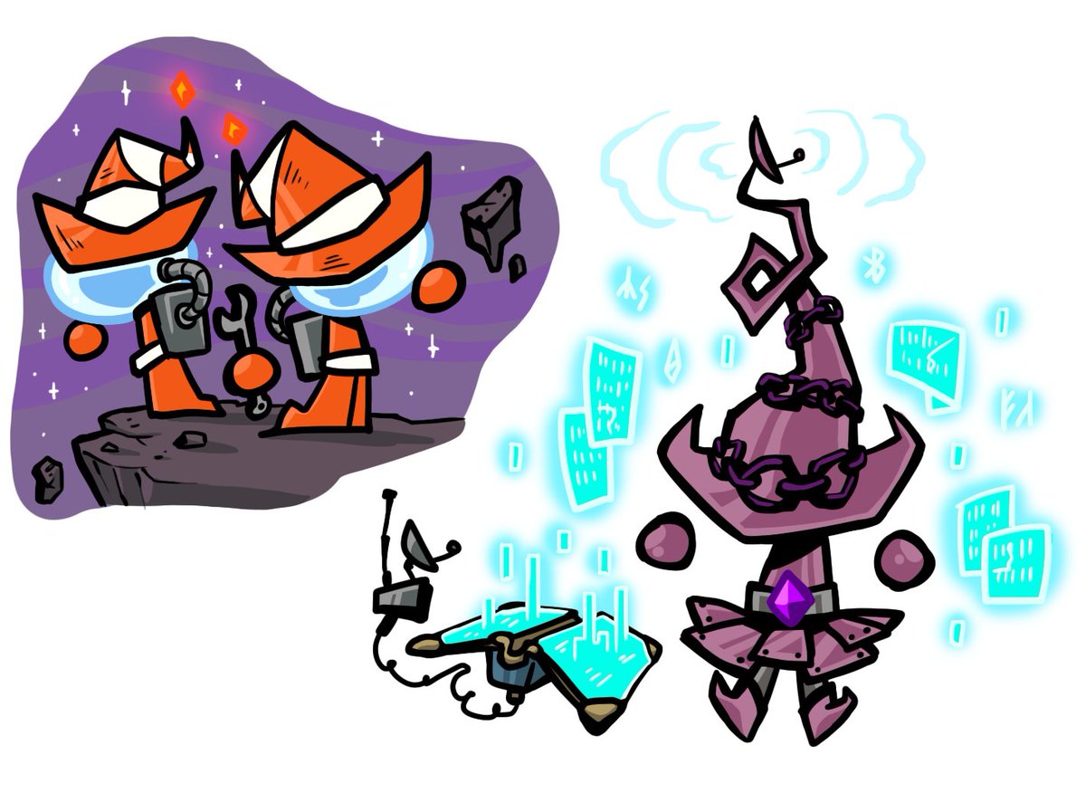 User724572457's tweet photo. The Techno Wizards from outer space
Concept art I suppose, even if it's on ice #conceptart https://t.co/AAt4VURW9g