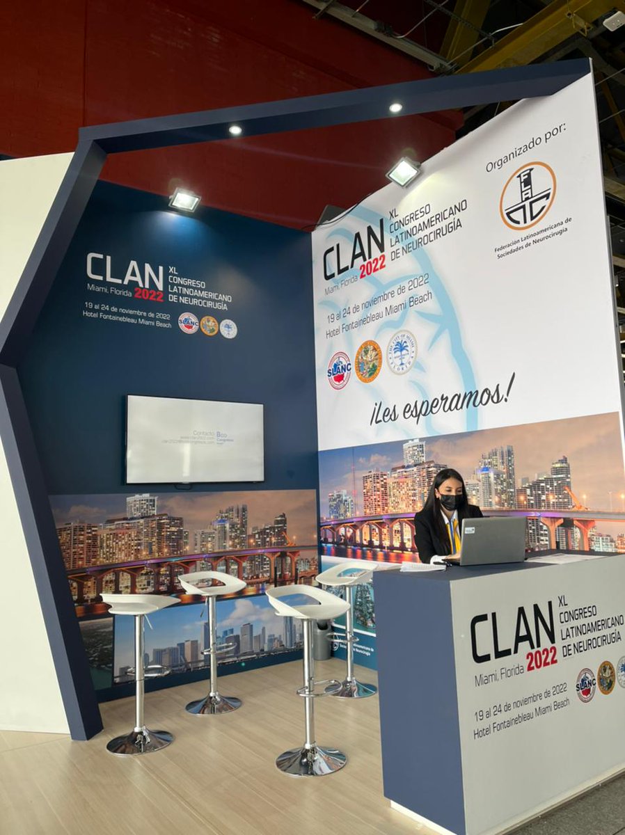 Congreso_CLAN's tweet photo. Esta semana, hasta el 18 de marzo, nos encontraran en #WFNS2022 XVII Congress of #Neurosurgery, celebrado en Bogotá.

¡Les esperamos en el #Stand54!

➡️Si se encuentran en el WFNS cuentan con un descuento si se inscriben durante los días del congreso para asistir al #CLAN2022 https://t.co/xSb2Elh9wM