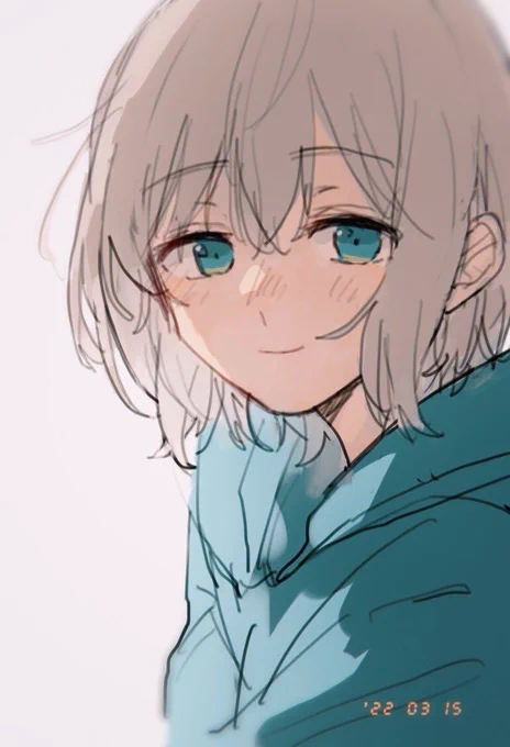 モチャ描いたらちょっと幼くなった気がするらくがき(美竹視点) 