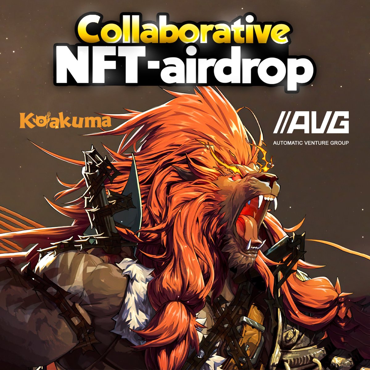 Koakuma_Game's tweet photo. 💸NFT Giveaway - KOAKUMA×@AutoVentureGr (AVG)

Prize ↘️
Granes Arcana Skin NFT × 3⃣

Will give you guys 1⃣ more NFT for every 2⃣0⃣0⃣💗

Time: 3/15 UTC 11am —— 3/18 UTC 11am

How to join in 👇
https://t.co/eVcc8ZKhYb https://t.co/8H79Fn9vO0