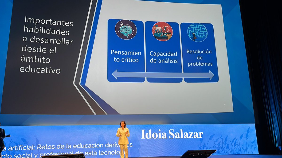 josezarra's tweet photo. Sino estamos suficientemente formados a través de la educación, vamos a ser tremendamente fáciles de manipular y esto puede llegar a ser un grave problema social #CongresoEquisLaSalle @idoiasalazar https://t.co/gevIio4F19
