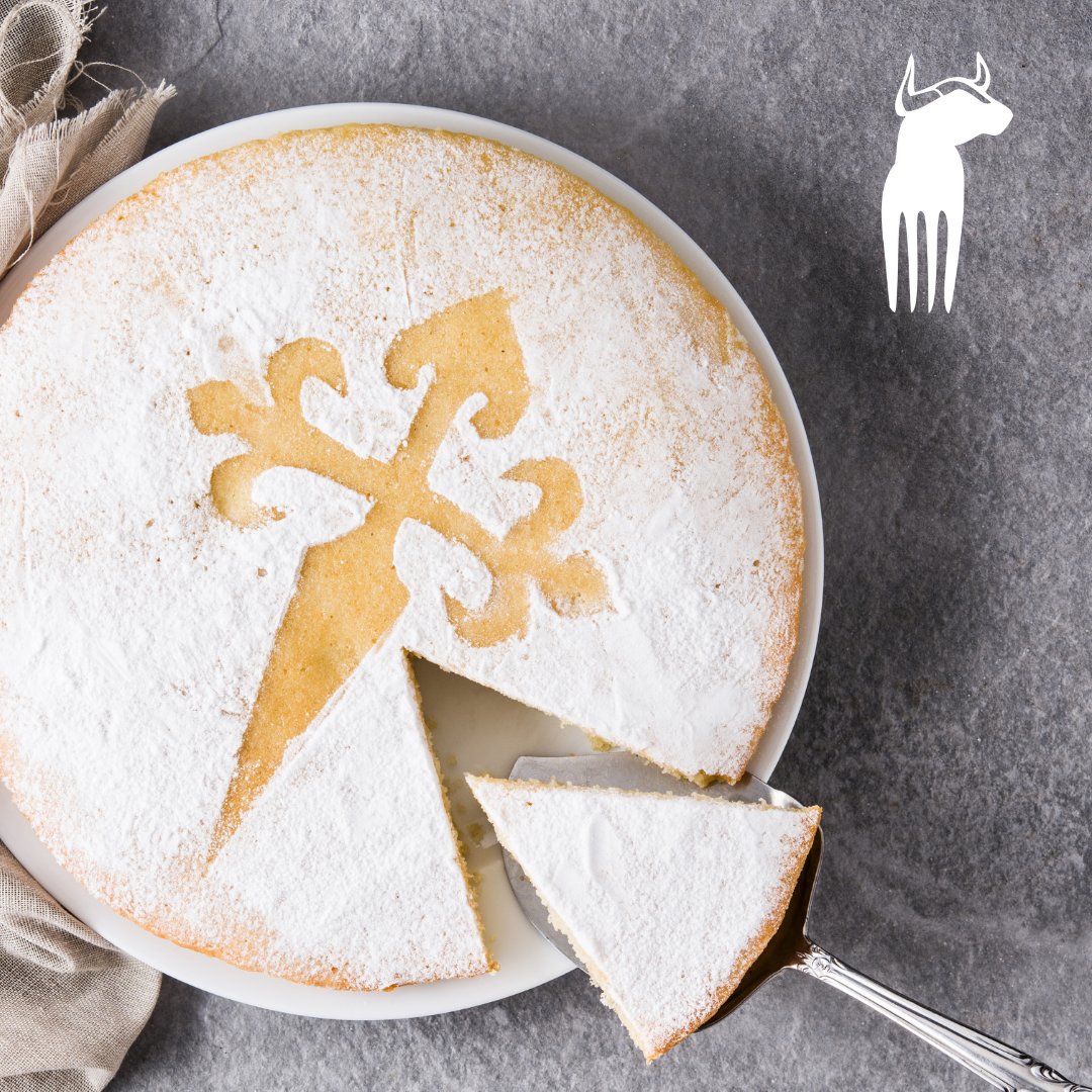 Have you tried our Tarta de Santiago? Ready to eat, delicious #almond #cake - a sweet treat that goes great with a cup of tea or coffee. ow.ly/TkPy50HJshz

#ibericafood #cake #treat #delicious #tarta #almond #foodies #instafood #lunch #snack #spanishfood #foodinstagram