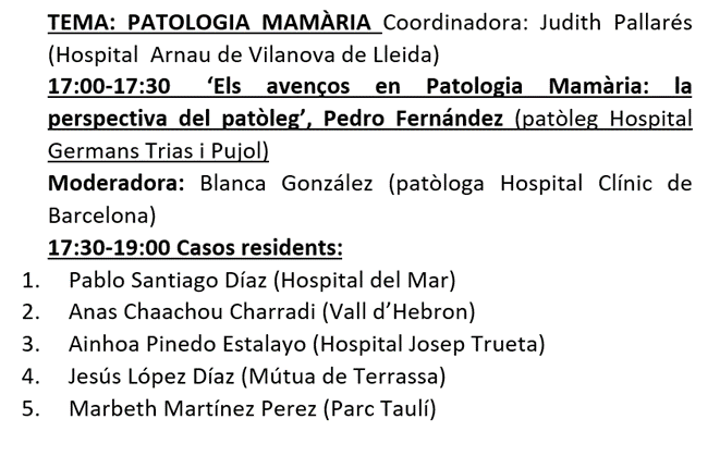 SCAPSoMe's tweet image. Us recordem que aquest dijous dia 17 de març a les 17.00h hi ha sessió a l’Acadèmia. No us ho perdeu! 
#scap2022 #breastpath