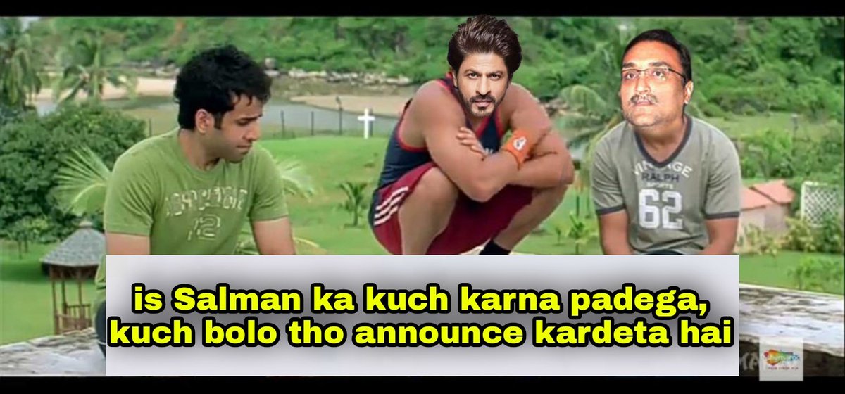 RedCinema3's tweet photo. Srk &amp; Aditya Chopra be like :- https://t.co/EwbBZJCvfw