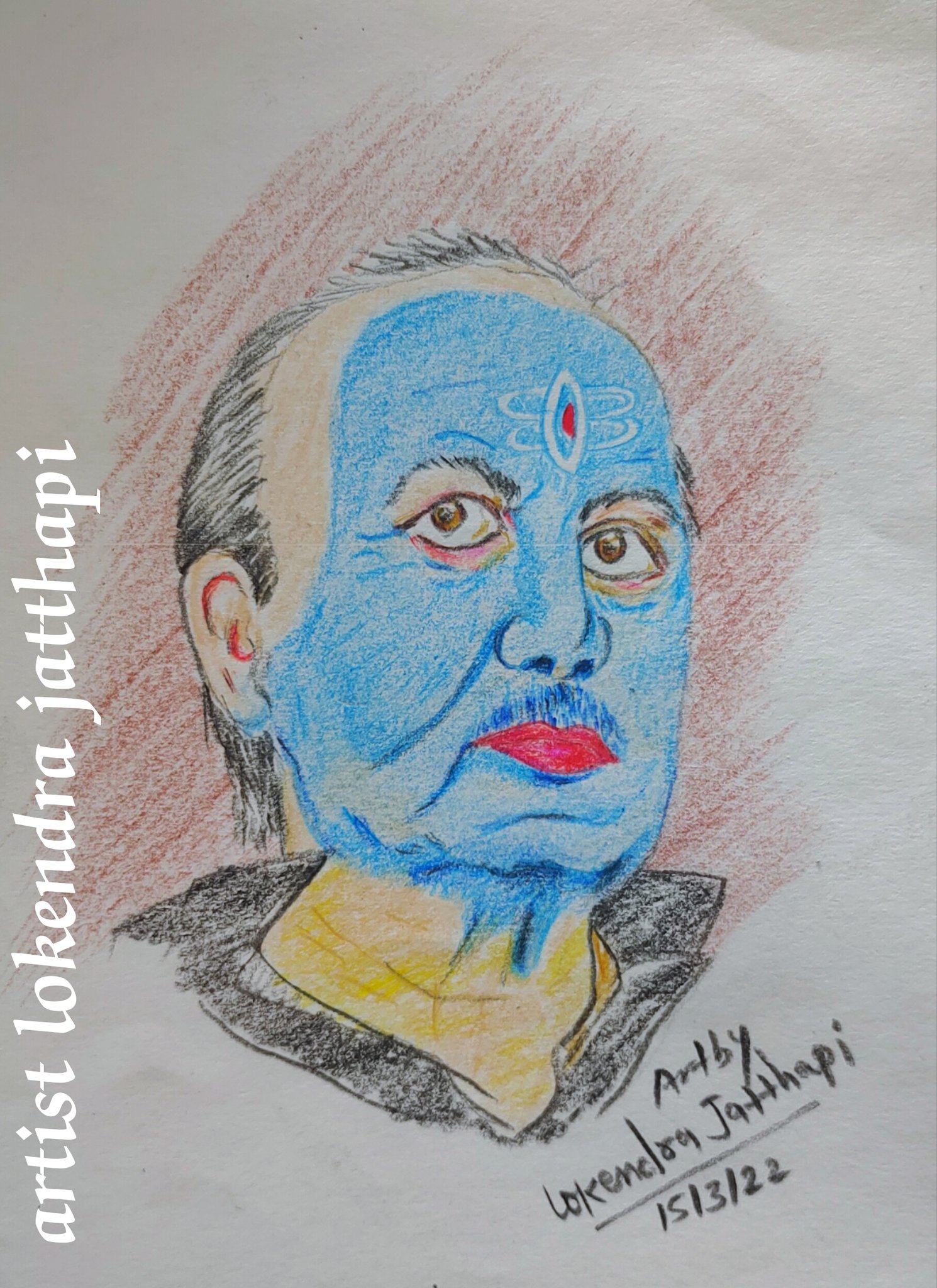 Ishwar Chandra Vidyasagar Drawing Easy step by Step / Sketch Painting -  YouTube