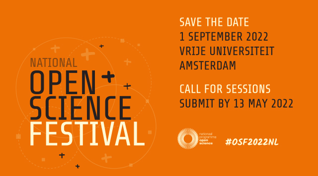 Open Science sailors, here's your chance to shine! ⛵
The Open Science Festival 2022 will be all about collaboration, and you can now send your proposal for a session or workshop.
Share your knowledge and network lnkd.in/e3_VAMTu

@osf2022nl 
#openscience #OSF2022NL