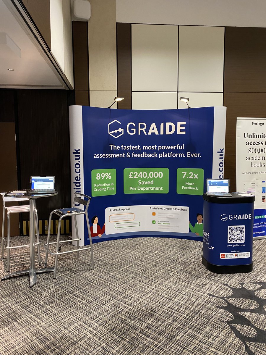 JonPaulAllen's tweet photo. Great to be at #THEdigiweekuk meeting friends and customers face to face again. ⁦@PebblePad⁩ ⁦@perlegobooks⁩ ⁦@THEworldsummits⁩ ⁦@GraideFeedback⁩ https://t.co/w6xwSBSNVU