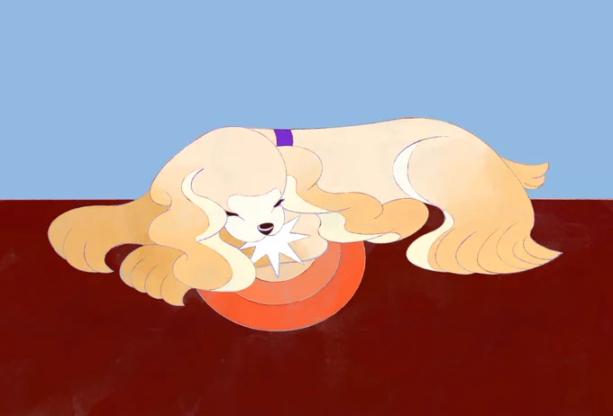 どこで拾ってきたのかしら。
#illustration 