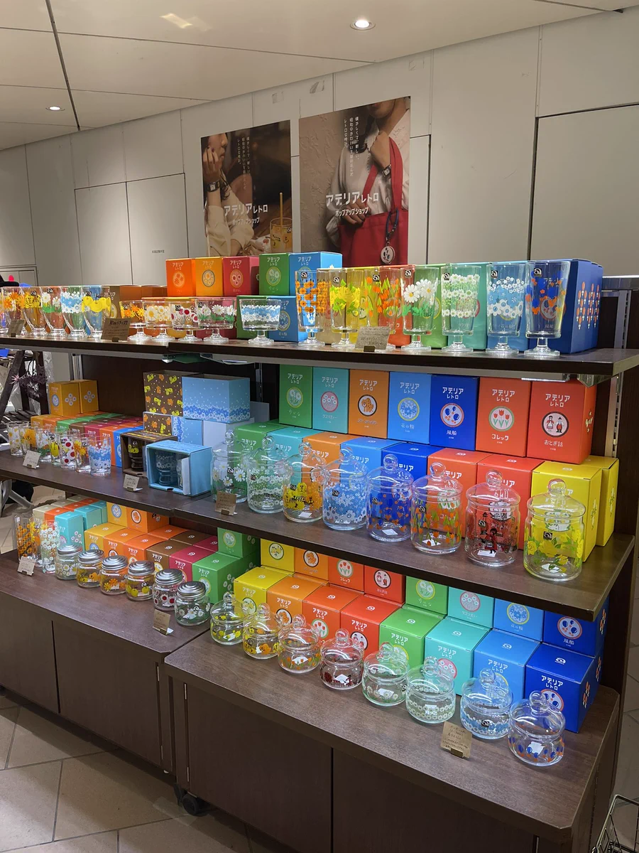 昭和レトロ■陳列ケース■飾皿■ TokiiRo 文具×時計-表参道店- on X: 