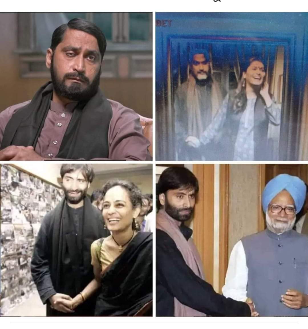 Sadhvi_prachi's tweet photo. Yasin Malik Who Killed Kashmiri Pandits awarded as Youth Ikon by INDIA TODAY on 2008 Also invited by Arundhati Roy and Manmohan Singh...

#TheKashmirFiles https://t.co/06oHpwkKOj