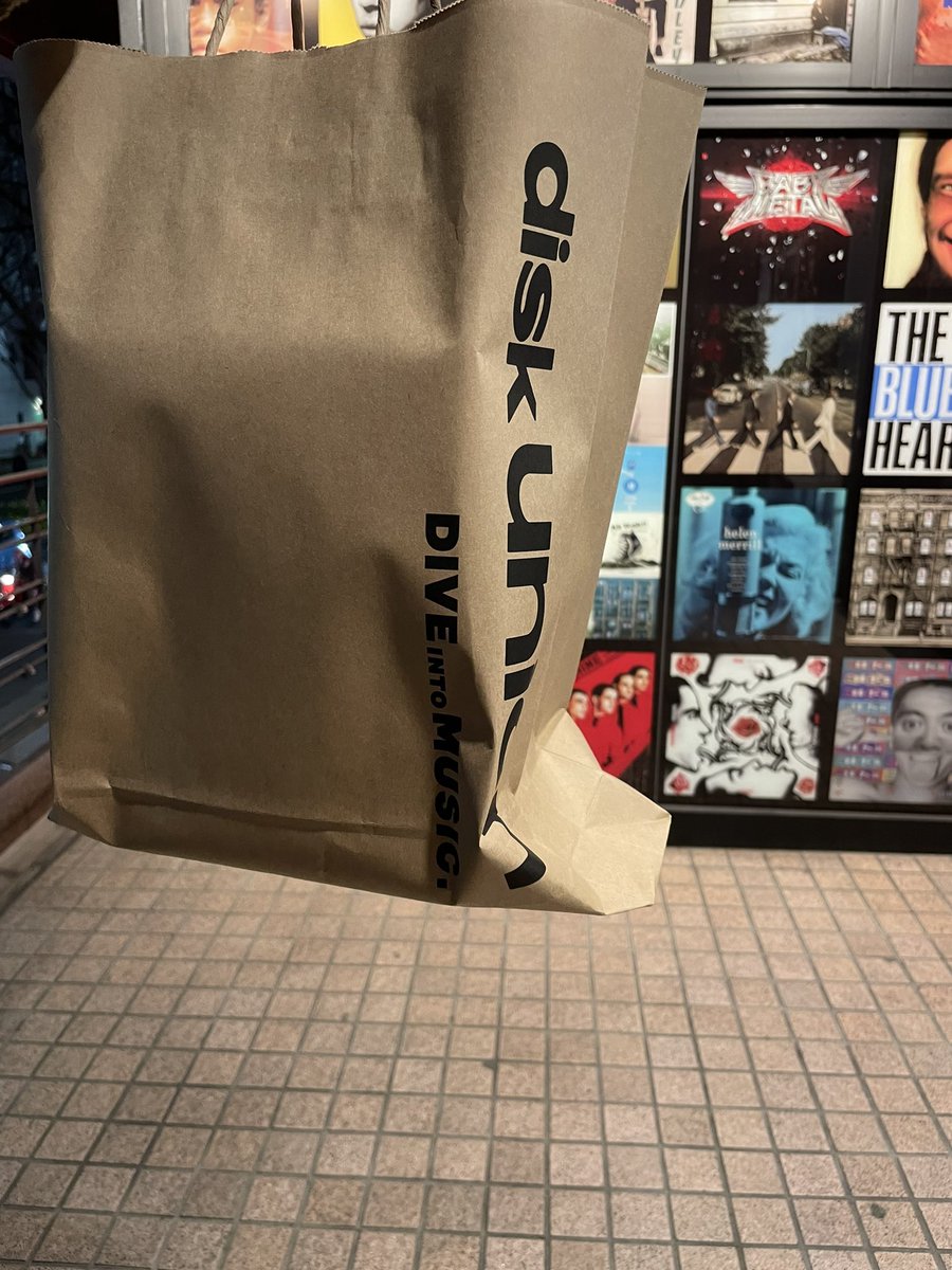 niketomekemeke's tweet photo. またパトロールのはずが購入してしまった😫#disk_union 恐るべし https://t.co/fsMFfIRmUN